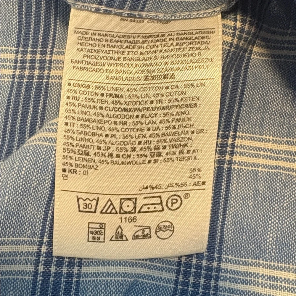 Banana Republic light blue